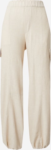 Pantalon cargo GAP en beige : devant