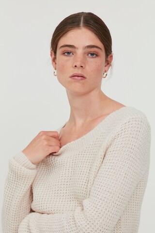 ICHI Pullover 'ODANSA' in Beige