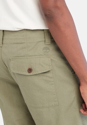 TIMBERLAND Loose fit Pants 'Work For The Future' in Beige