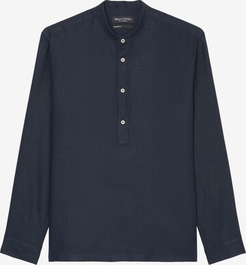 Marc O'Polo Button Up Shirt in Blue: front