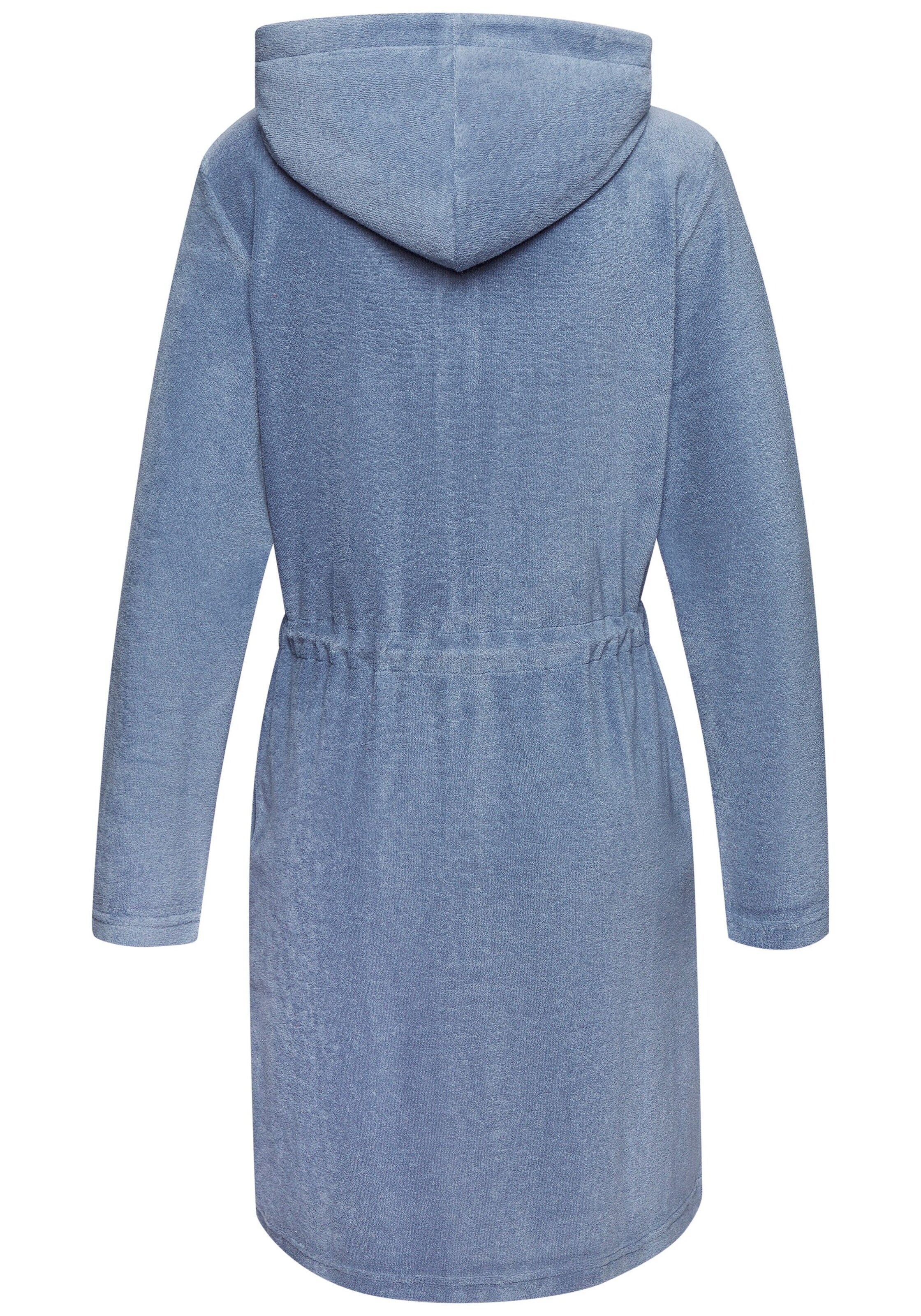 VIVANCE Банный халат короткий в Синий