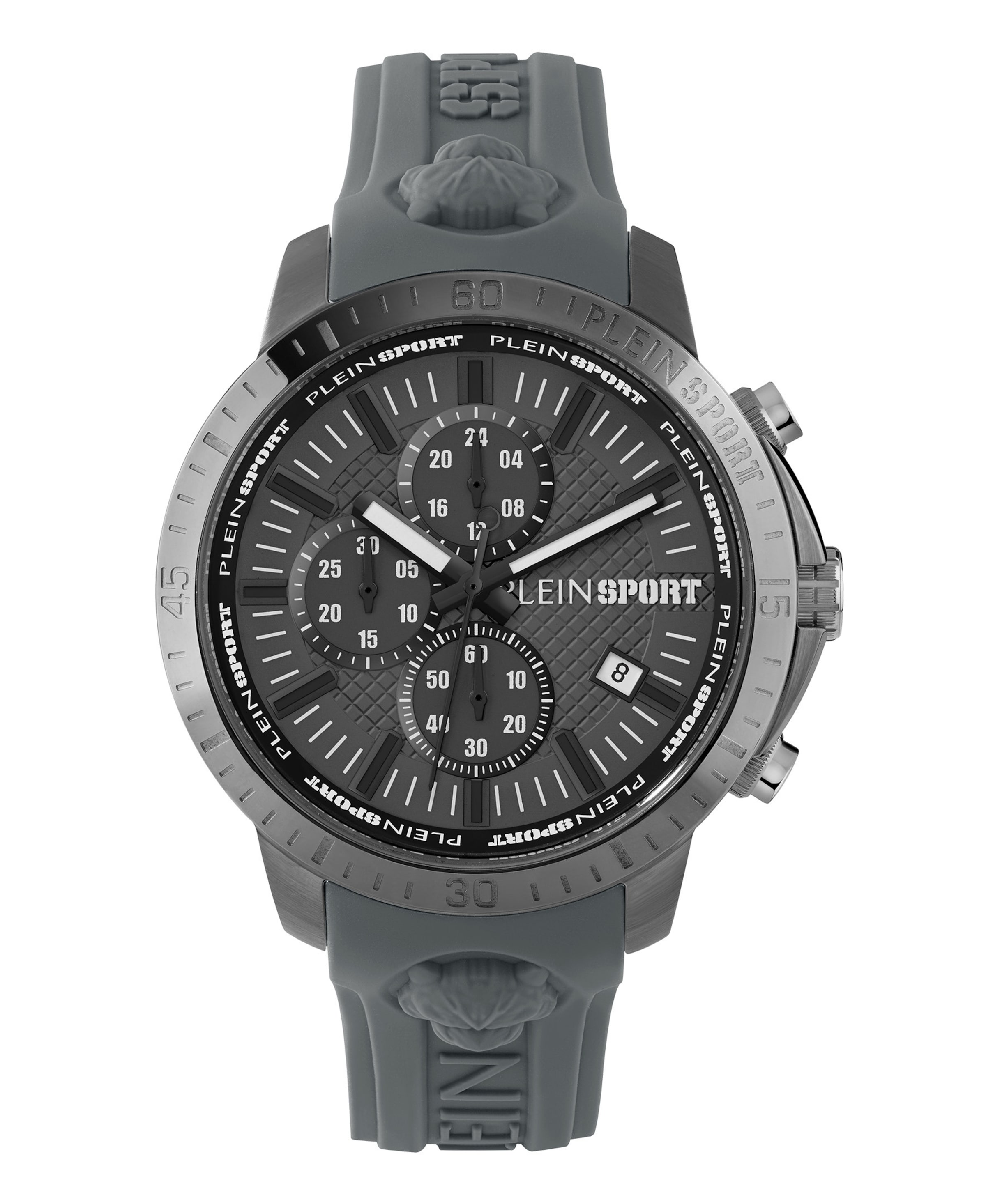 Orologio sportivo di Plein Sport in grigio: frontale