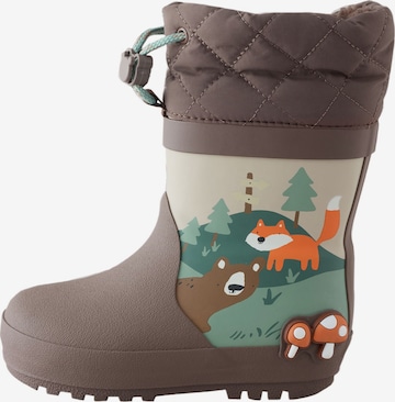Next Gummistiefel in Braun: Vorderseite