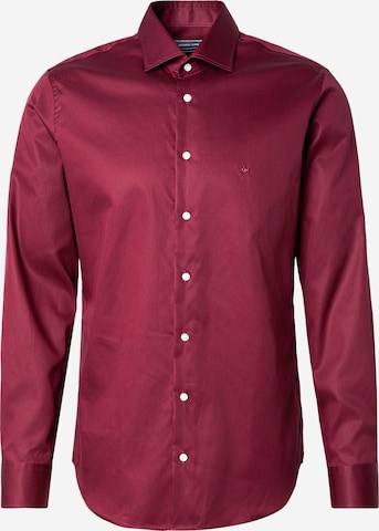 Michael KorsSlim Fit Poslovna košulja - crvena boja: prednji dio