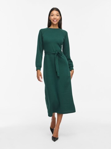 VILA Knit dress 'VIEMMY' in Green