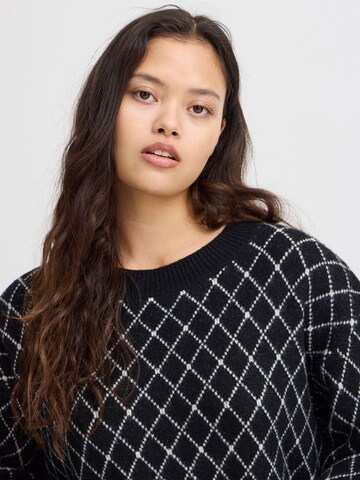 Pullover 'Alvino' di ICHI in nero