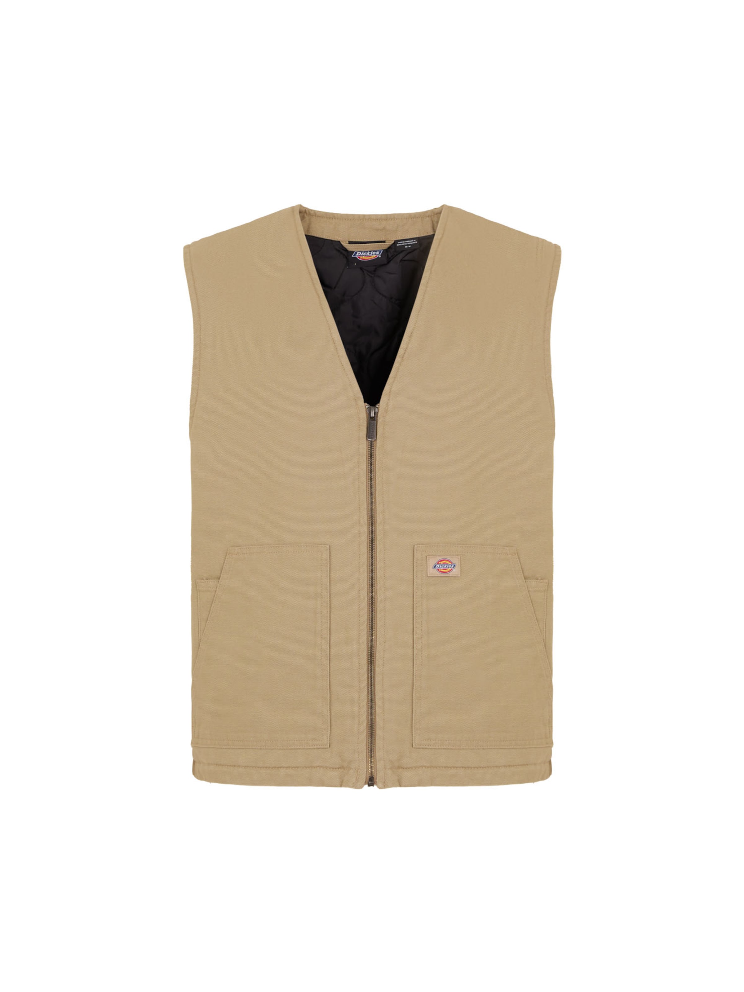 Gilet 'DUCK' di DICKIES in beige: frontale