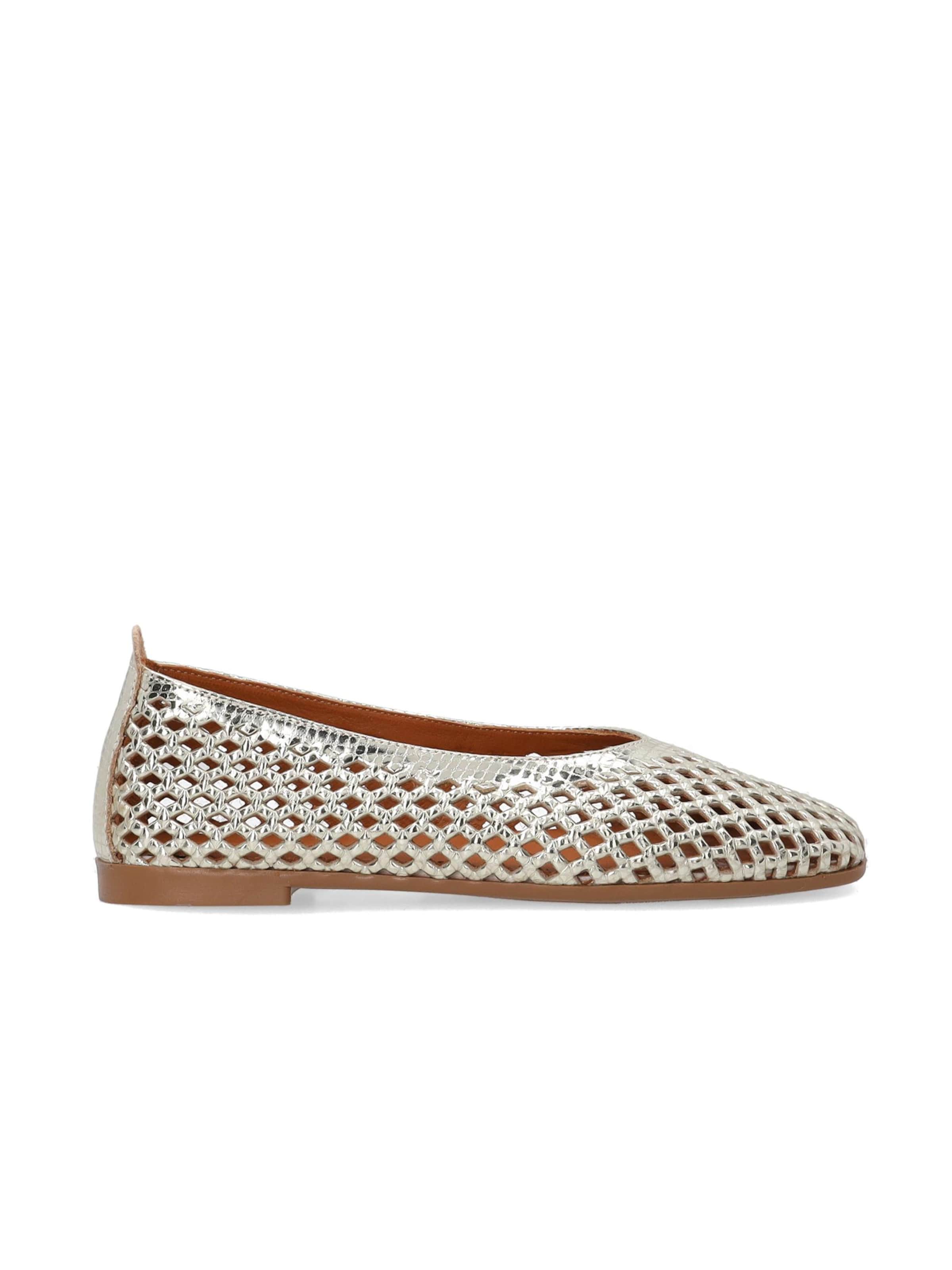 VENEZIA Ballet Flats 'Venezia' in Gold: front