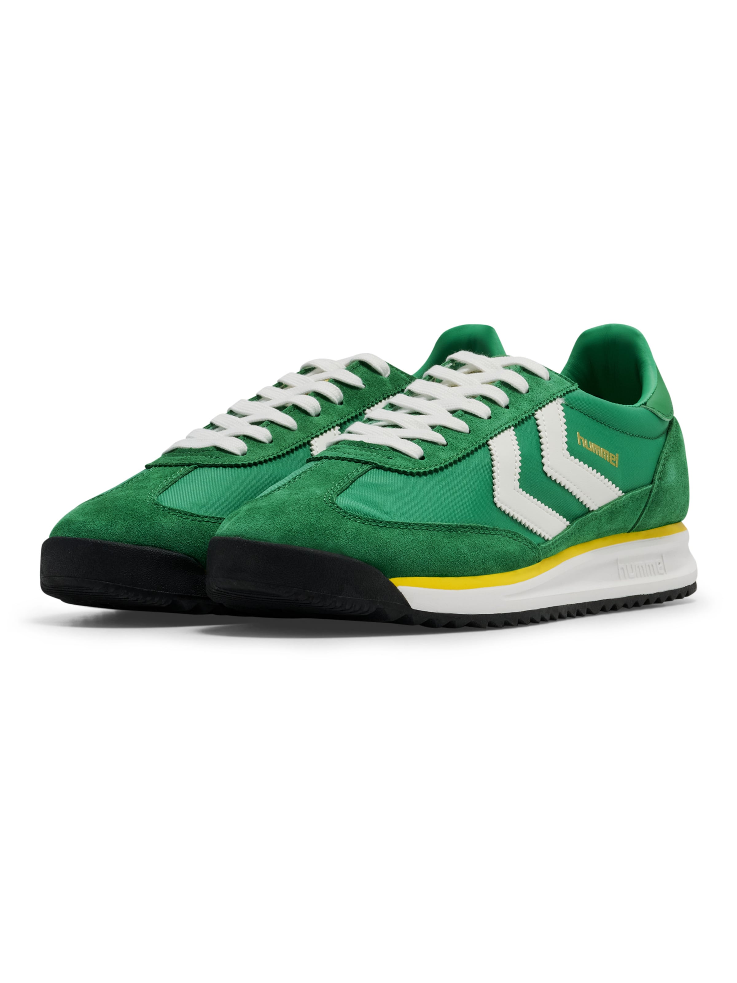 Hummel Platform trainers in Green
