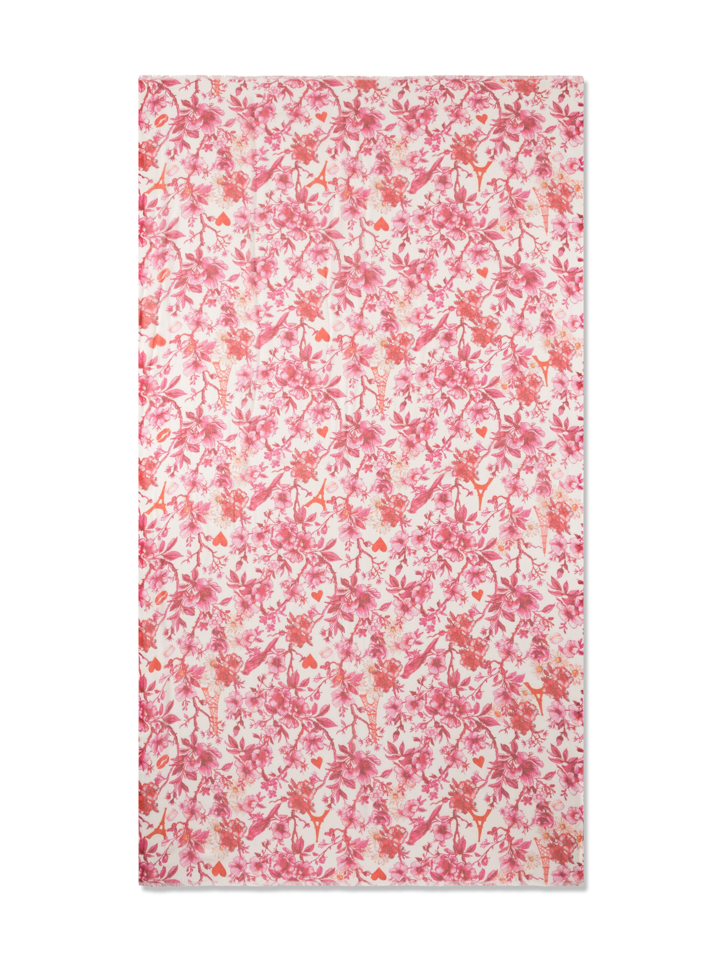 CODELLO Schal aus edler Seide und Modal in Pink