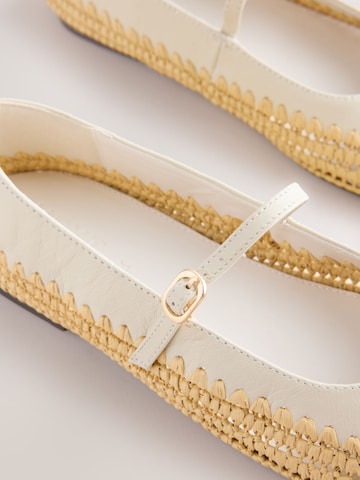 Ballerines Next en blanc