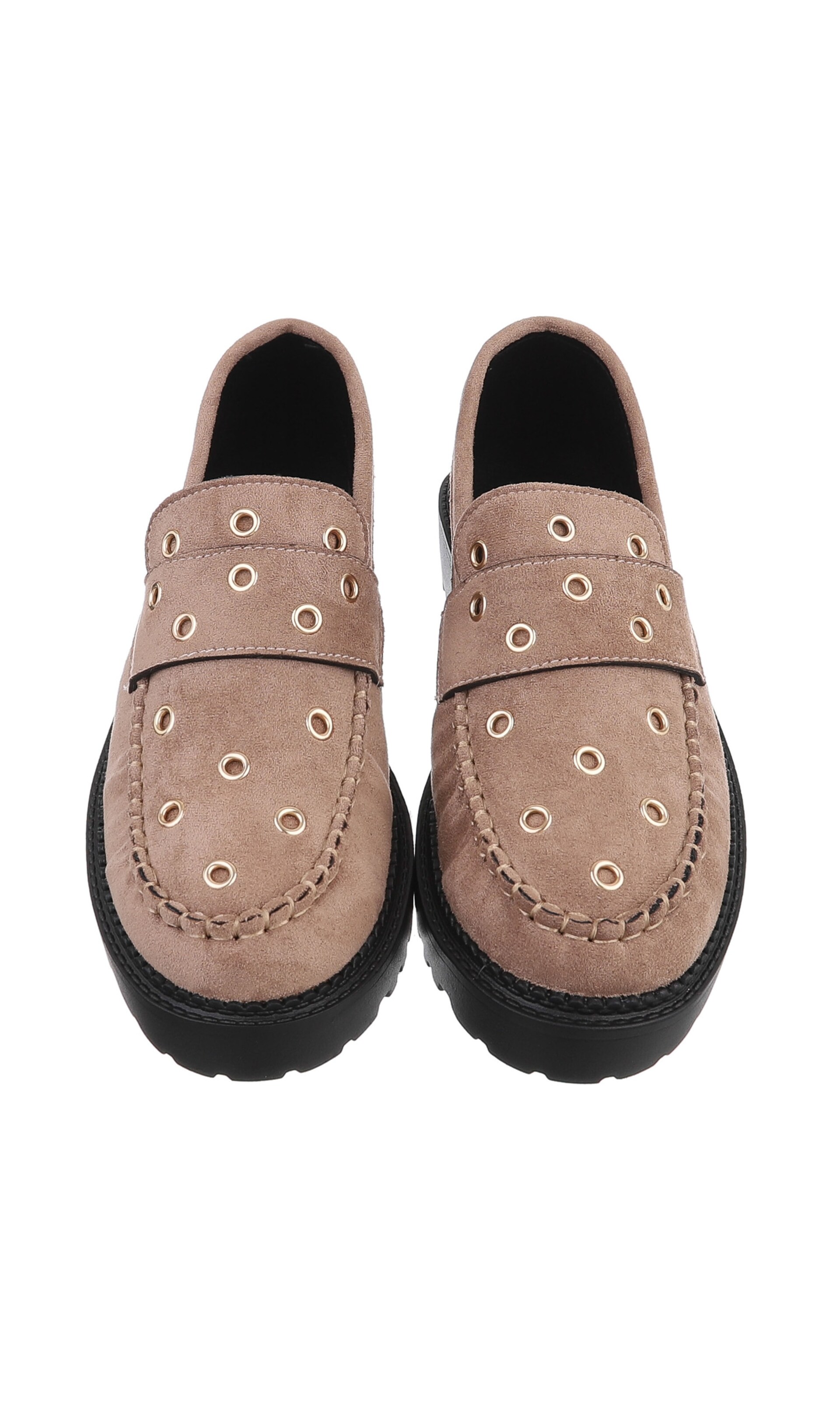 Ital-Design Classic Flats in Brown