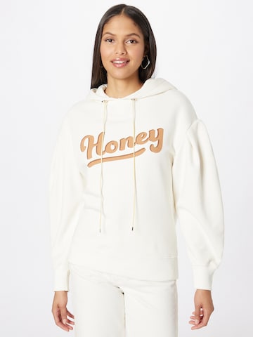 Rich & Royal Sweatshirt 'Honey' in Geel: voorkant