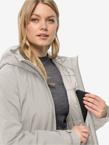 Giacca per outdoor 'Heidelstein' di JACK WOLFSKIN in bianco