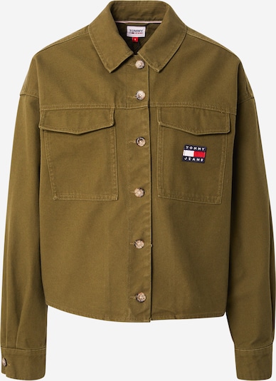 Tommy Jeans Bluse in oliv, Produktansicht