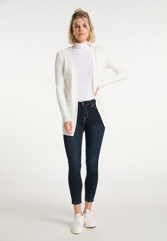 usha BLUE LABEL Knit Cardigan in White