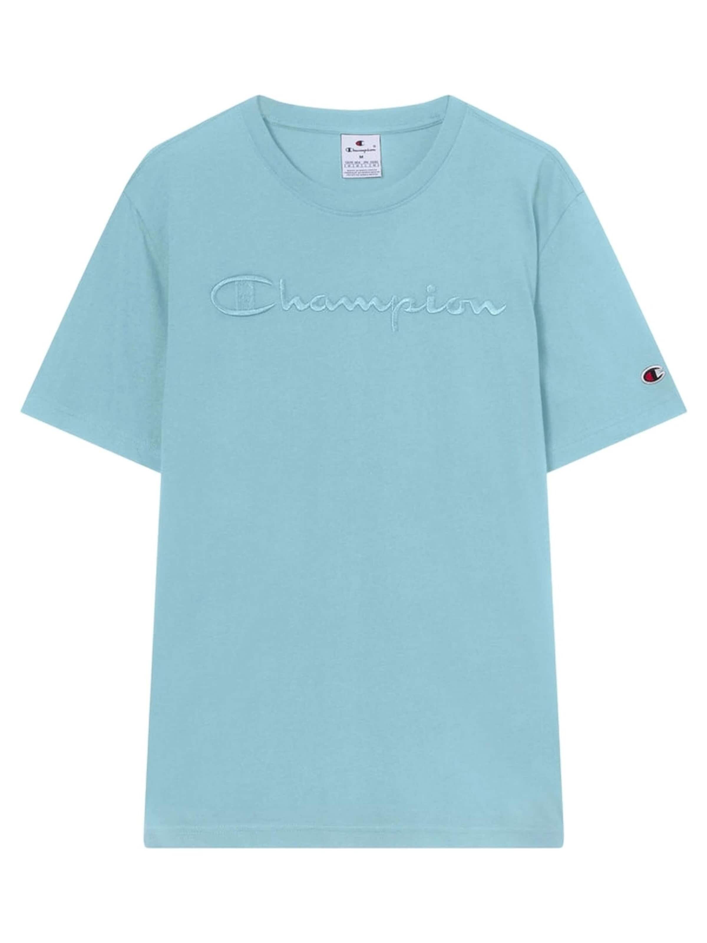 T-Shirt Champion -DO NOT USE- en bleu