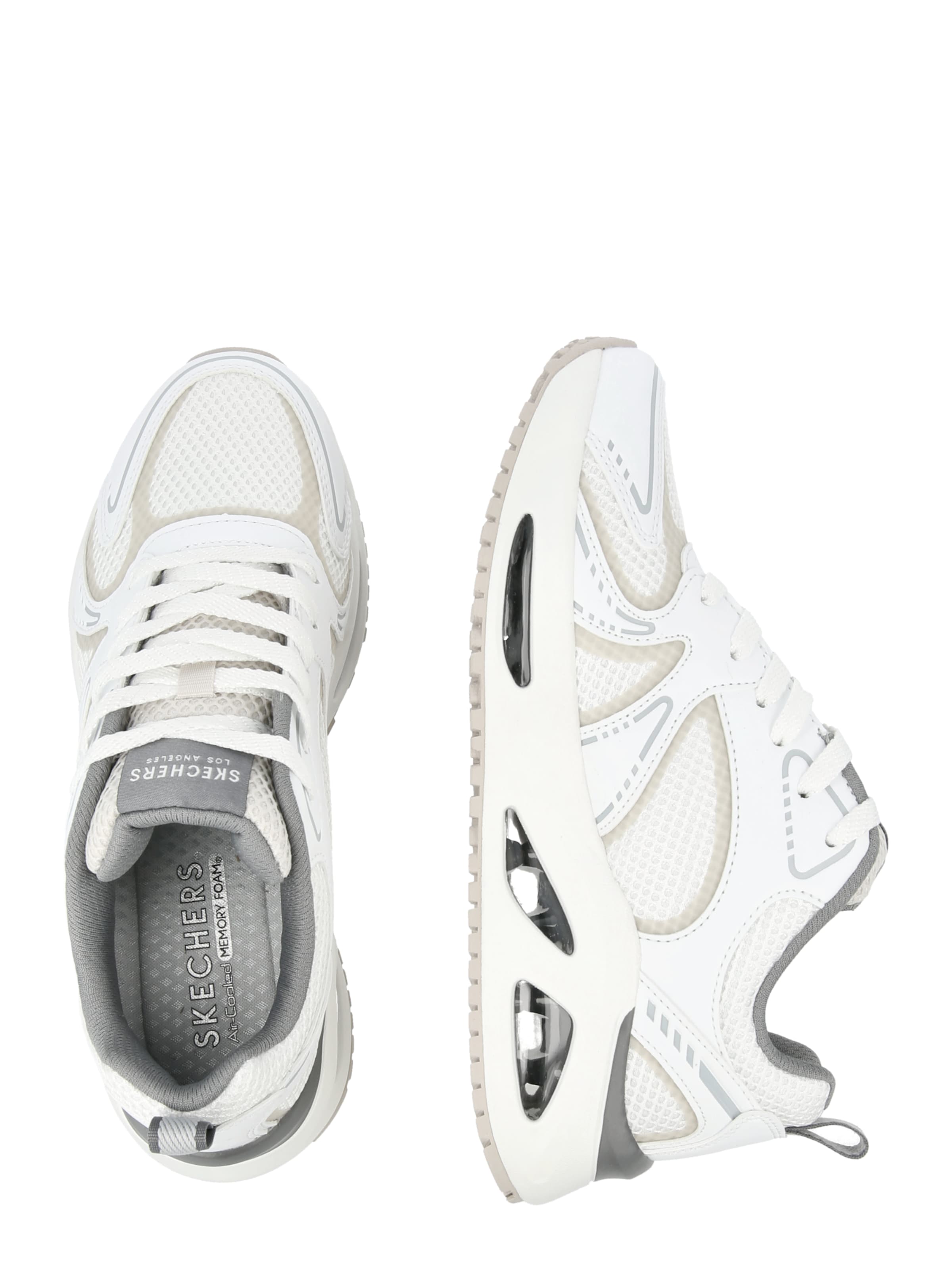 balts SKECHERS Zemie brīvā laika apavi 'UNO EGO'