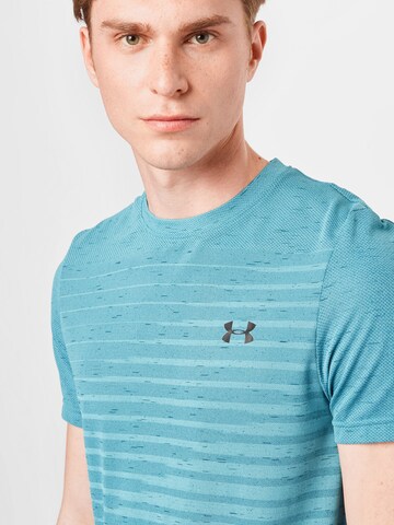 UNDER ARMOUR Functioneel shirt in Blauw