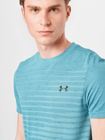 UNDER ARMOUR Functioneel shirt in Blauw