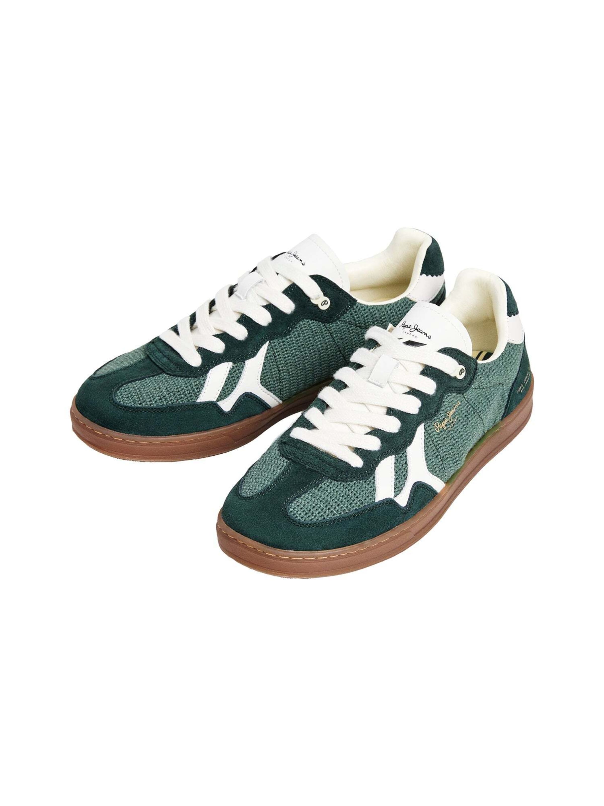 Sneaker bassa 'Ball Natural' di Pepe Jeans in verde