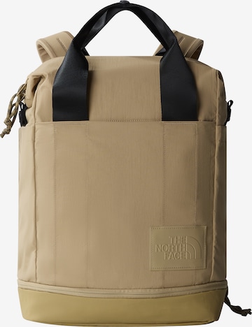 THE NORTH FACE Reppu 'NEVER STOP' värissä beige: edessä