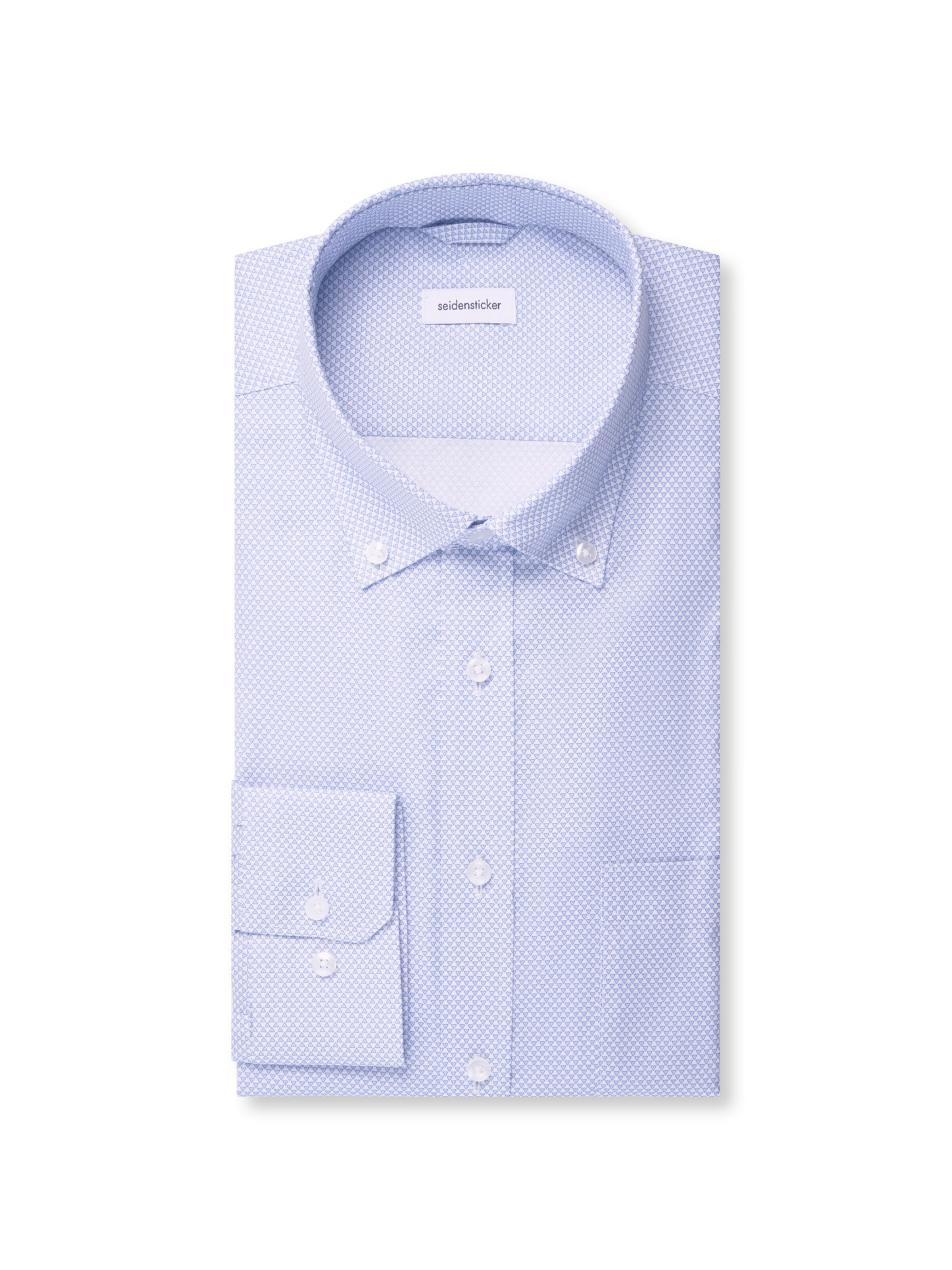 SEIDENSTICKER Regular Fit Hemd in Blau