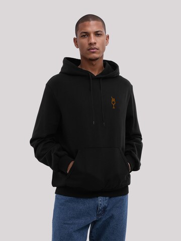 F4NT4STIC Sweatshirt in Zwart: voorkant