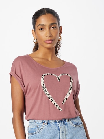 ABOUT YOU T-Shirt 'Ela' in Pink: predná strana