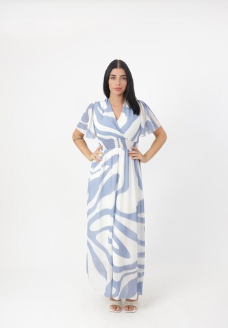 Elara Summer dress in Blue: front
