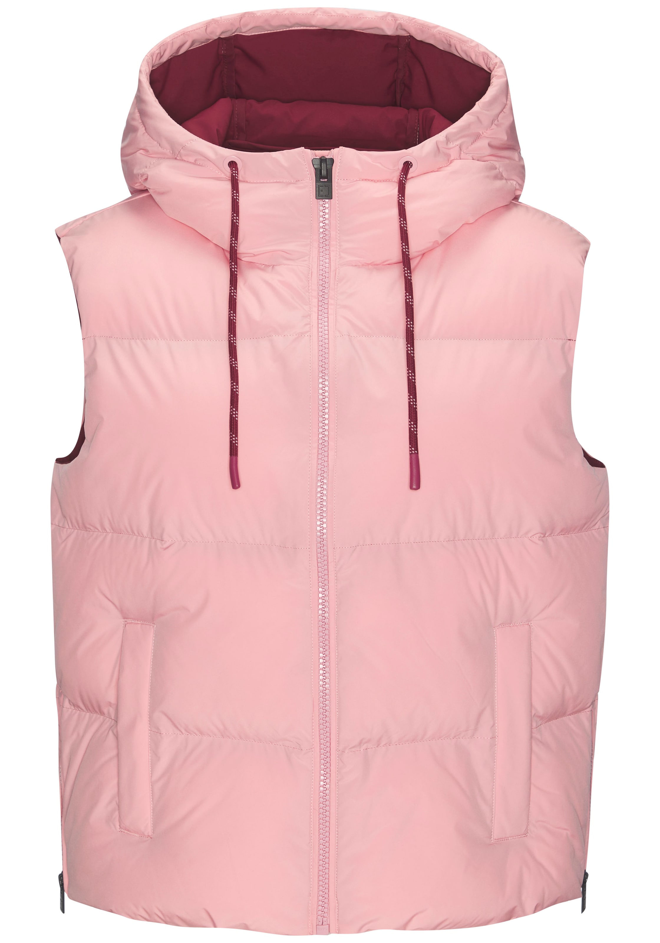 Elbsand Weste in Pink: Vorderseite