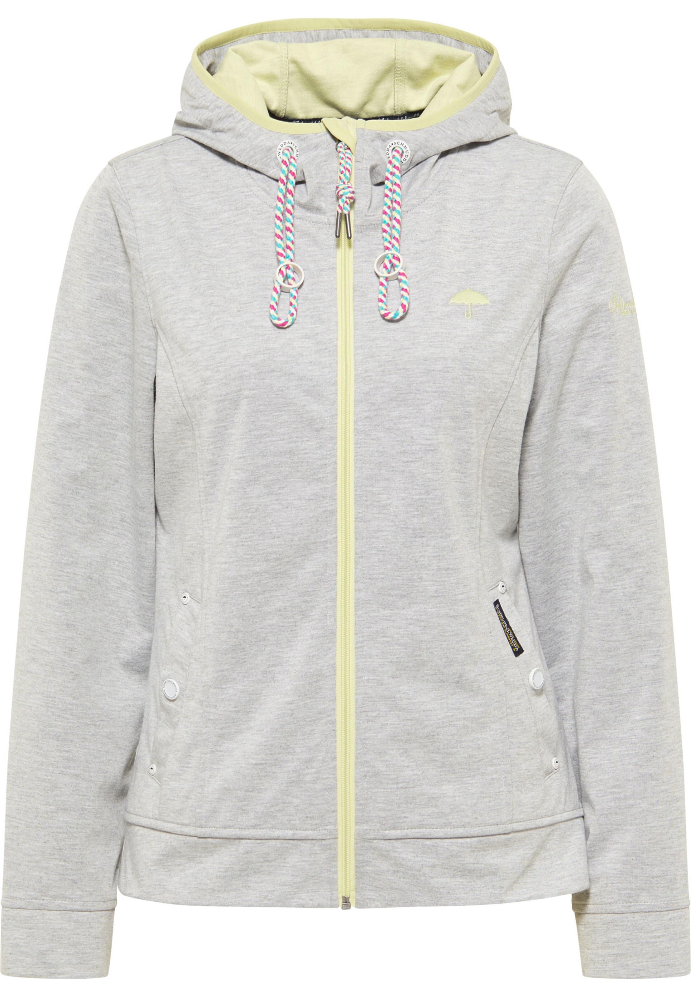 Schmuddelwedda Functionele jas 'Kianna' in Grijs: voorkant