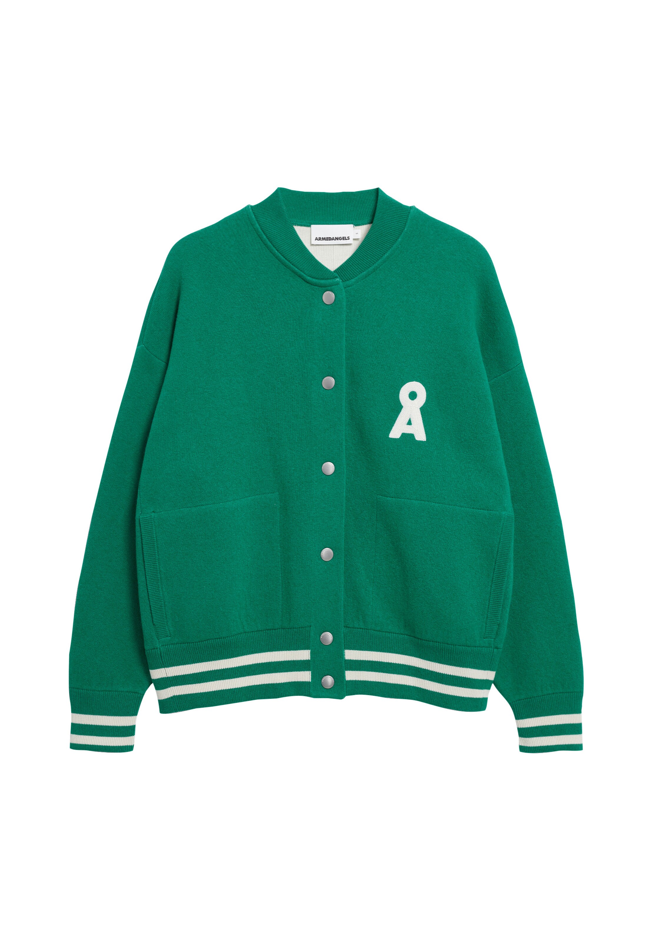 ARMEDANGELS Gebreid vest in Gemengde kleuren: voorkant