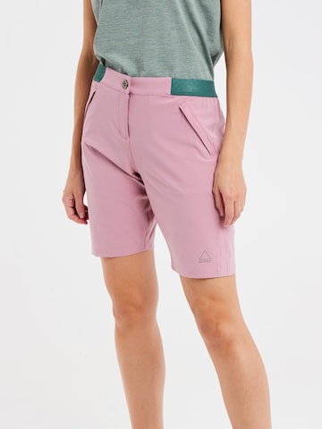 PROTEST Regular Trousers 'PRTACACIA' in Purple