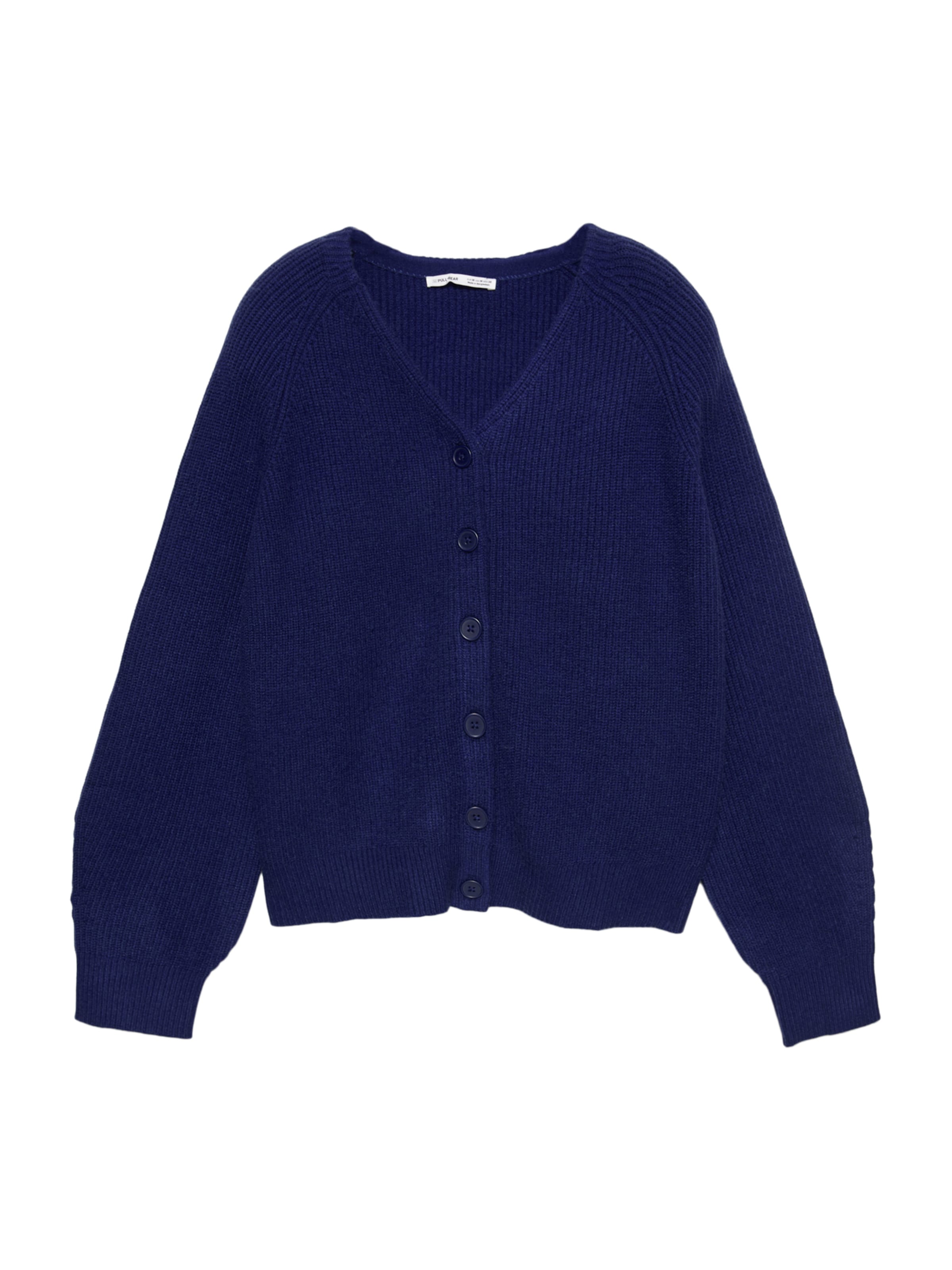 Pull&Bear Strickjacke in Blau: Vorderseite