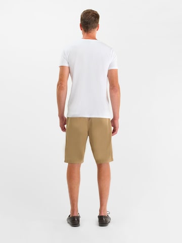 Regular Pantalon 'OSCAR' Le Temps Des Cerises en beige