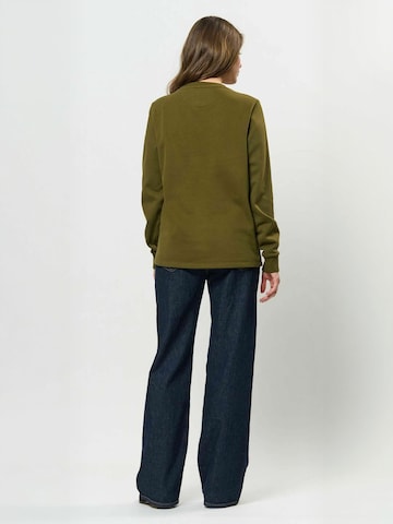U.S. POLO ASSN. Sweter ' UWMacy ' w kolorze zielony: tył