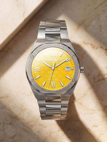 CERRUTI 1881 Analog watch 'Date watch Lecco' in Silver