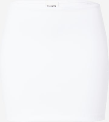 Gonna 'Paola' di ABOUT YOU x Laura Giurcanu in bianco: frontale