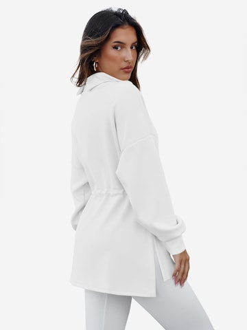 balts Imily Bela Sportisks džemperis: no aizmugures