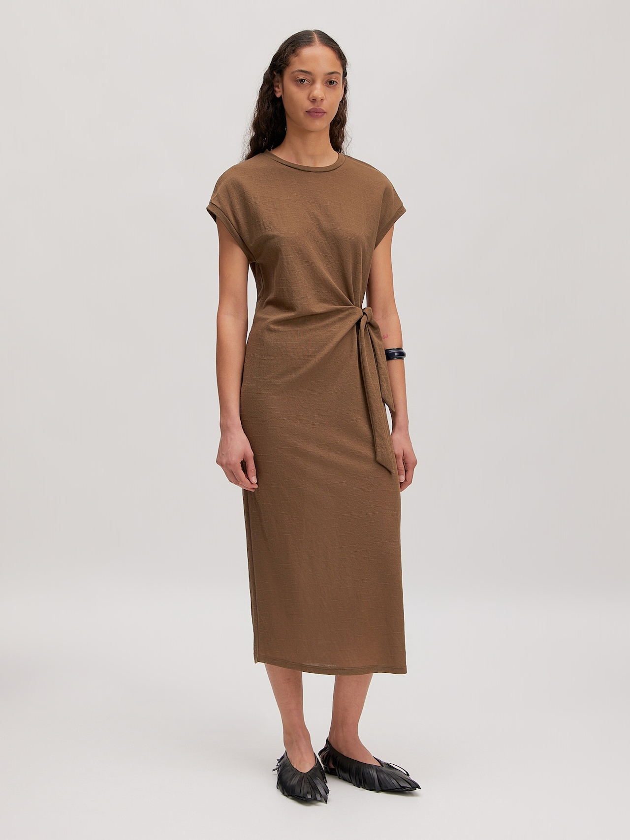 EDITED Produits Robe 'Milla' marron