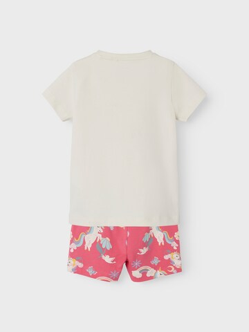 NAME IT T-shirt 'ZUCCA' i rosa