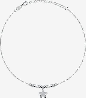 CHRIST Fußkette in Silber: Vorderseite