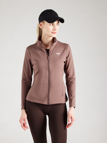 Veste de sport 'Motion' UNDER ARMOUR en gris : devant