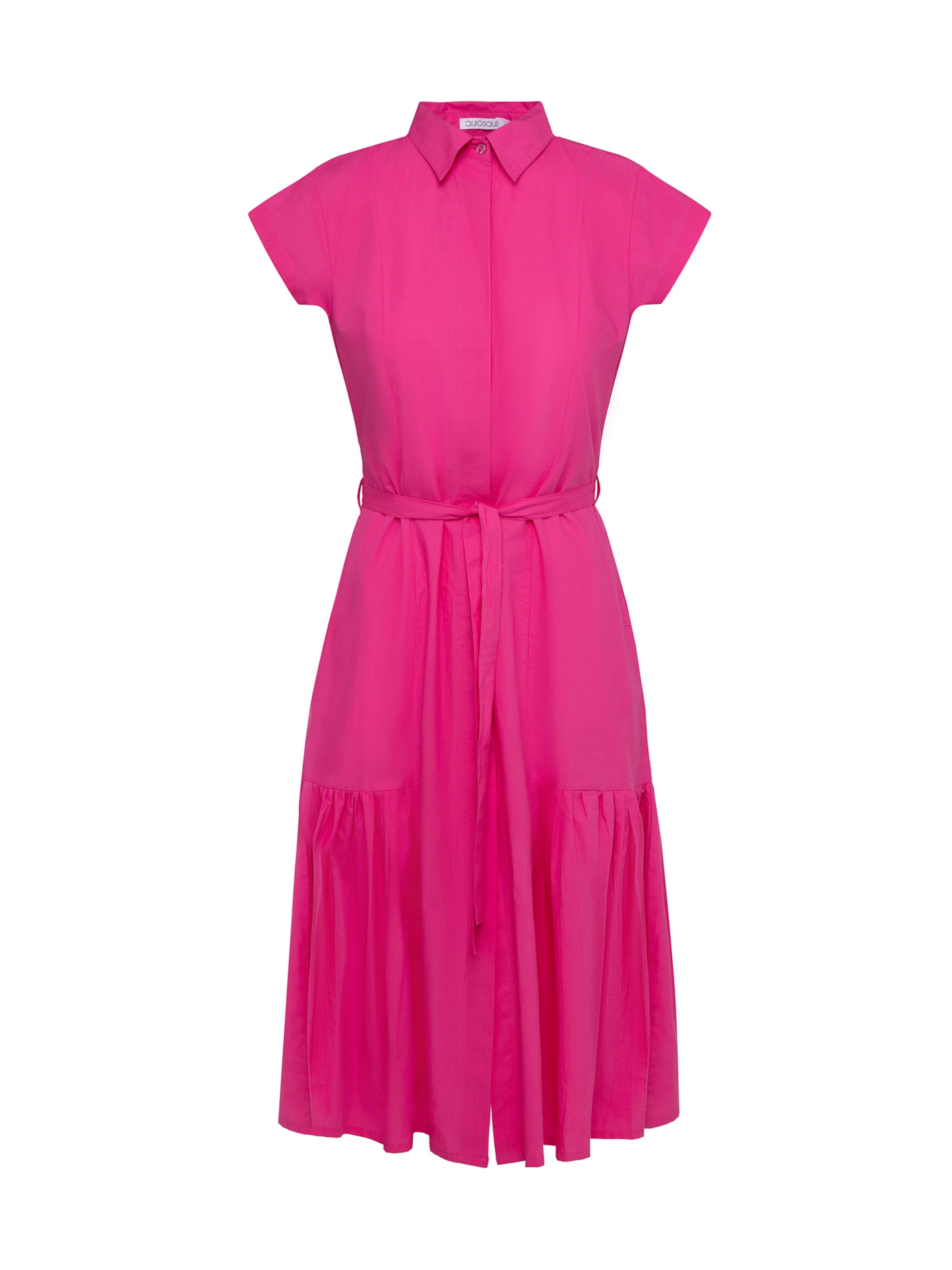 Quiosque Рокля тип риза '4UD002' в розово: отпред