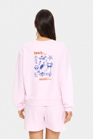 SAINT TROPEZ Sweatshirt in Pink