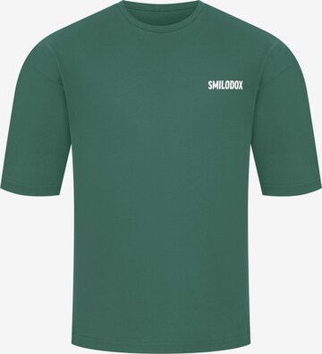 Smilodox T-Shirt ' Cyris ' in Grün: Vorderseite