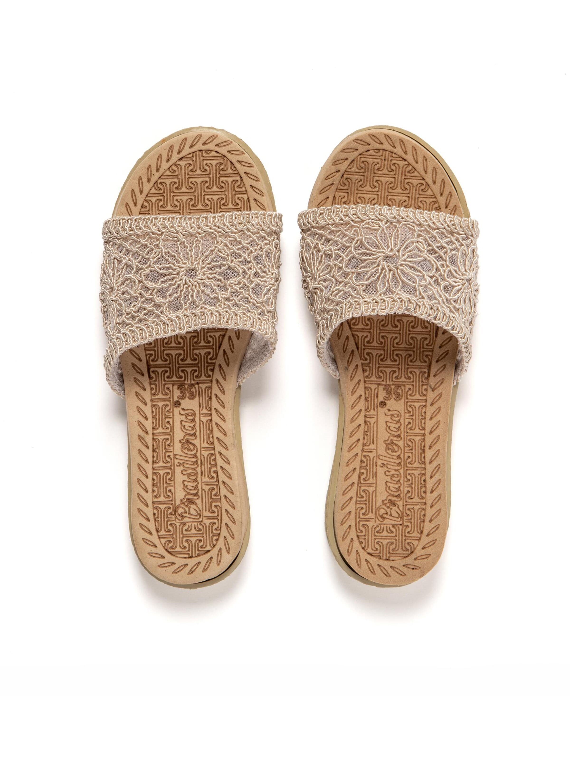 Brasileras Sandale 'Breezie'‌‌‌‌‌‌‌ in Beige