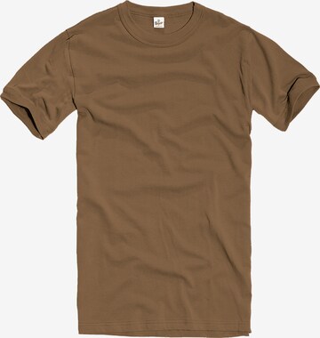T-Shirt Brandit en marron : devant