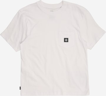 ELEMENT Majica | bela barva: sprednja stran